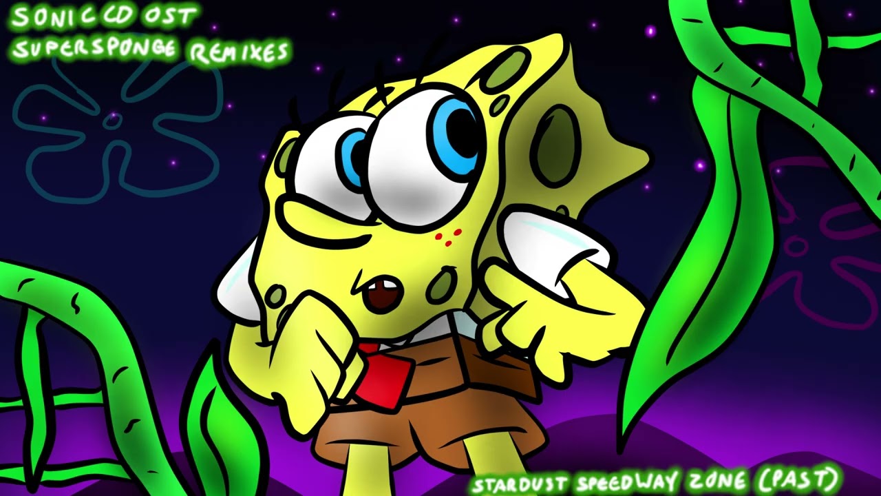 Sonic CD - Stardust Speedway Zone (Past) (SpongeBob SuperSponge Remix)
