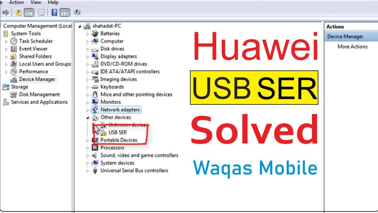 Huawei USB SER Drivers Problem || Huawei USB COM 1.0 Drivers | Huawei Test  point Drivers Download - YouTube