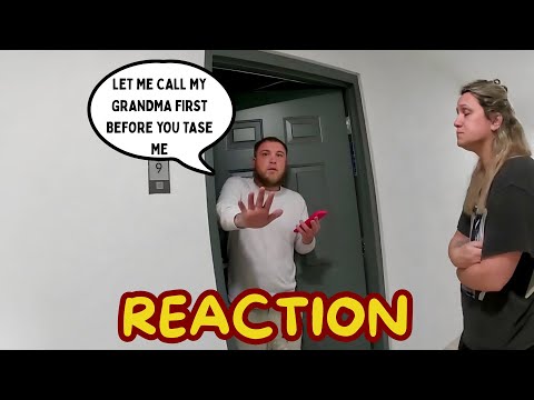 Man Becomes Enraged After Police Kick Him Out - Reaction
