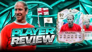 97 GREATS OF THE GAME ICON CHARLTON PLAYER REVIEW - EA FC 26 ULTIMATE TEAM