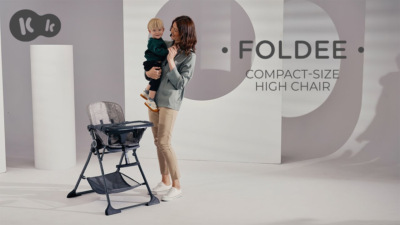 Foldable high chair FOLDEE by Kinderkraft 