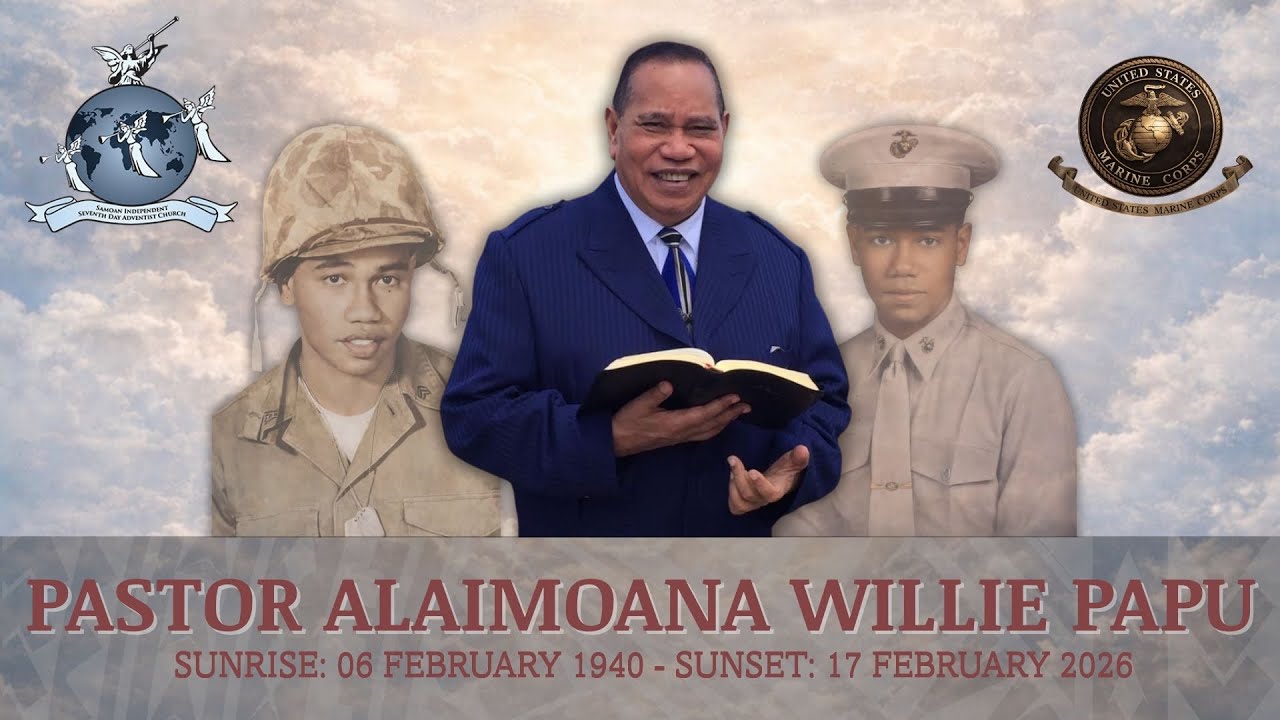 Family service for Ps Alaimoana Willie Papu