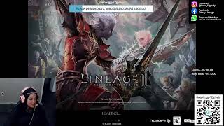 🔴 AO VIVO | LINEAGE 2 REBORN x1 ⚔️ DAGGER LVL 50 | XP, FARM, PVP E DICAS | WEBCAM ON