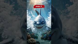 Shell 🐚, Dolphin 🐬 aur Shark 🦈 | Ocean Life Amazing Video | Sea Animals Adventure 🌊 #shorts