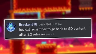 GEOMETRY DASH 2.2 | Editor and Platformer levels