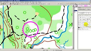 Course Setting with OCAD 9. (Как создать дистанцию в OCAD 9)