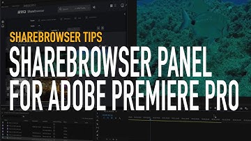 ShareBrowser Panel for Adobe Premiere Pro