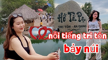 hồ Tà bạ mùng 2 TẾT  nổi tiếng Tri tôn an giang quá đông- mướp tv