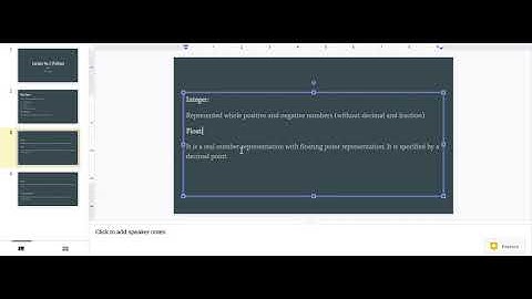 Python tutorial 3; Data Types #Integer #float #String #Complex