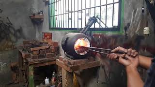 Hardening Treatment Process / Proses Pengerasan Bilah
