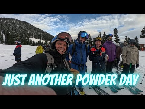 Just another POWDER DAY At Whistler!