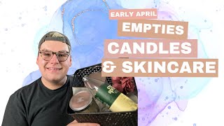 EARLY APRIL EMPTIES CANDLES + SKINCARE