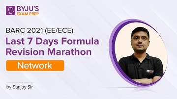 BARC 2021🔥 || EE/ECE | Network | Formula Revision | With Questions Practice | Ex IES Sanjay Rathi