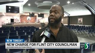 Flint city councilman arraigned on new felony charge
