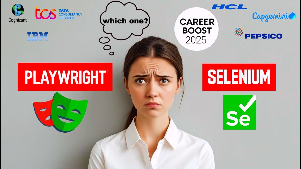 Playwright Vs Selenium: Which One Will Boost Your Career in 2025? - YouTube