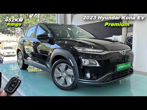 Hyundai Kona Electric Premium 2023 Price & Features ❤️ Best Electric SUV !!!