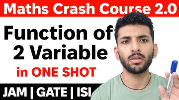 Differential Calculus 03 | Function of Two variables  in ONE SHOT
