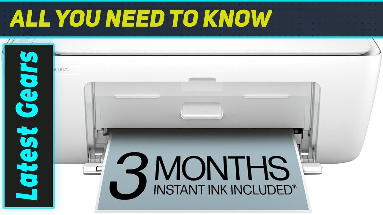 HP DeskJet 2827e: идеальный помощник для домашнего офиса