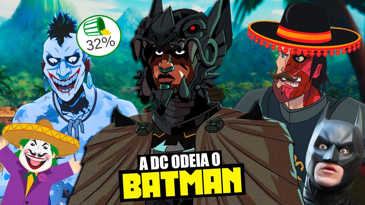 A animação do BATMAN MEXICANO é uma BOMBA (Que filme TOSCO kkkkkk) 💣💀🤣