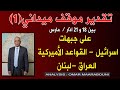 تقدير موقف ميداني دوري للحرب الايرانية والاميركية الاسرائيلية على كل الجبهات تقدير رقم ١
