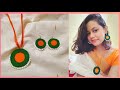 How To Make Handmade Necklace At Home // Independence Day Special Jewelry //DIY