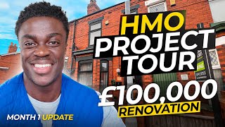 Inside this 6 Bed HMO Conversion UK - Month 1 Update