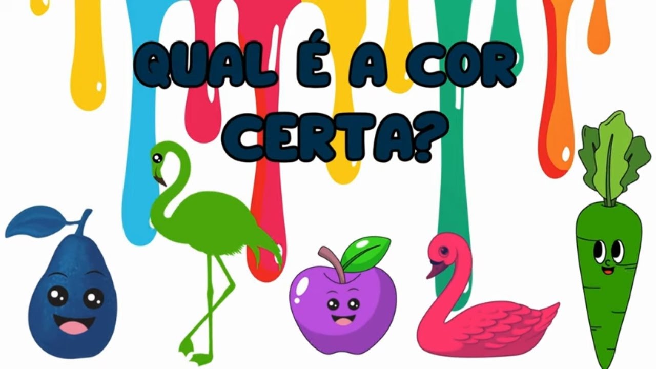 Qual é a cor da banana? Vamos adivinhar juntos!