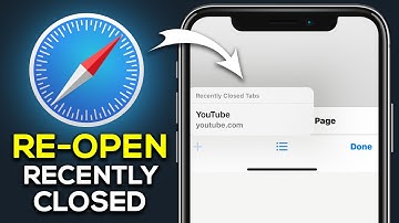 How To Re-Open Recently Closed Safari Tabs on Iphone - Easy Guide