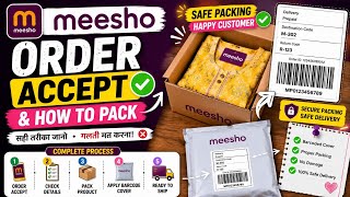 Meesho Packing Secret 🤫 Barcode Cover Use Madodu Hege?