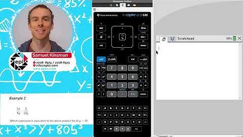 Factoring Expressions with the TI Nspire CX CAS