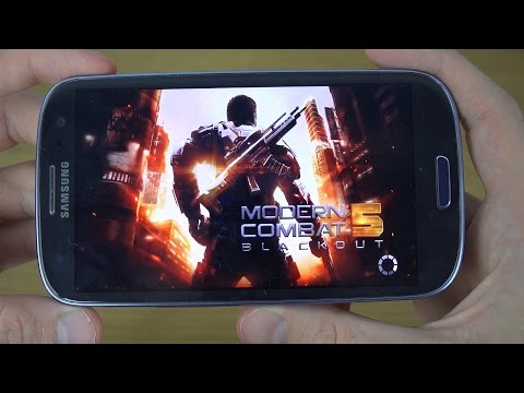 Modern Combat 5 Samsung Galaxy S3 Neo 4K Gaming Review