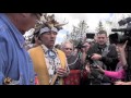 Akwesasne Border Crossing Demonstration part 1