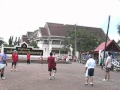 Takrow Lot Huang (Kicking a Rattan Ball) in Chanthaburi- Thailand