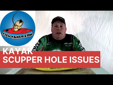 Scupper Holes; AMining equipmentmon Sit On Top Kayak Leak Location: Episode 160