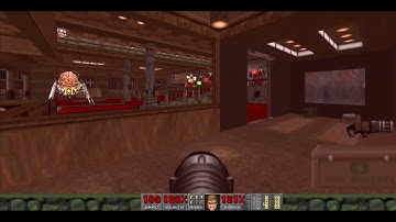 DOOM Going Down Turbo Walkthrough (U.V. 100%), Map 7: Bad Reception