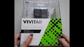 Vivitar make a splash action cam unboxing