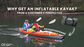 Review of the AdvancedFrame Convertible Elite Kayak from Advanced Elements