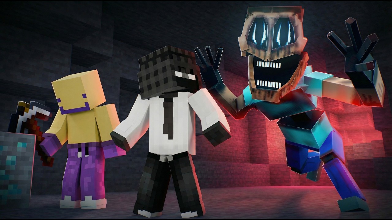 لقينا وحش ستيف في ماين كرافت!