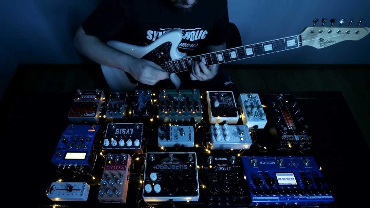 Synth Guitar Jam on Monster Board