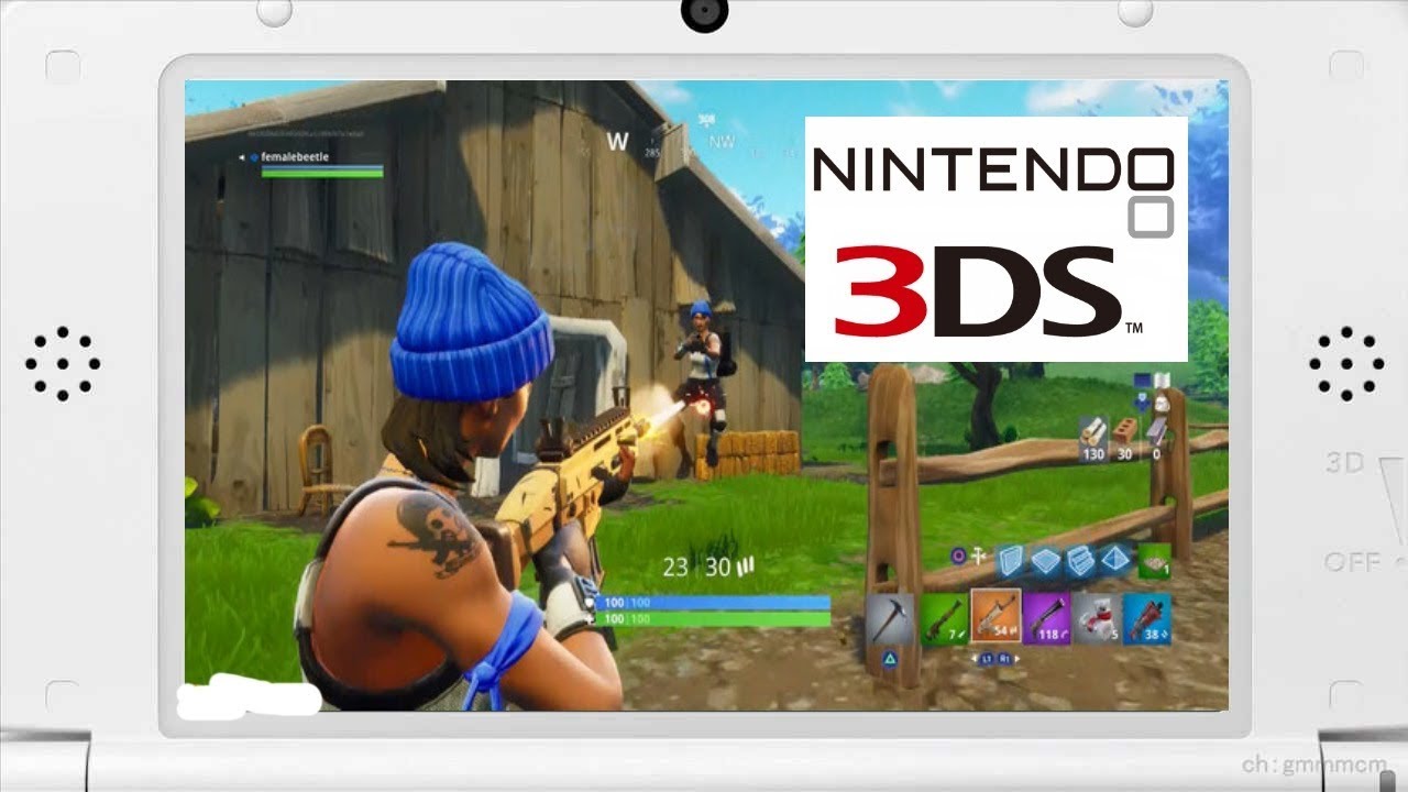 3ds版フォートナイトがあるらしい Youtube