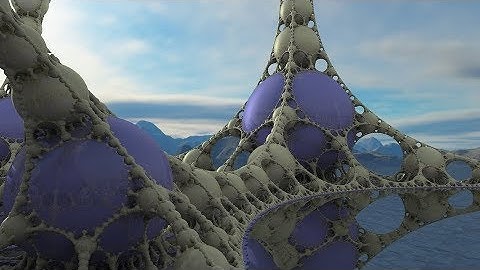 Math Beauty - Kleinian Pearls Fractals (Ray Tracing)