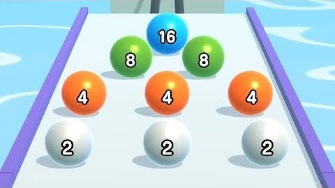 Ball Run 2048 - All Levels Gameplay Walkthrough Android iOS #120