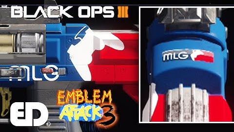 Black Ops 3: MLG Theme Paint Job Tutorial (Emblem Attack 3)