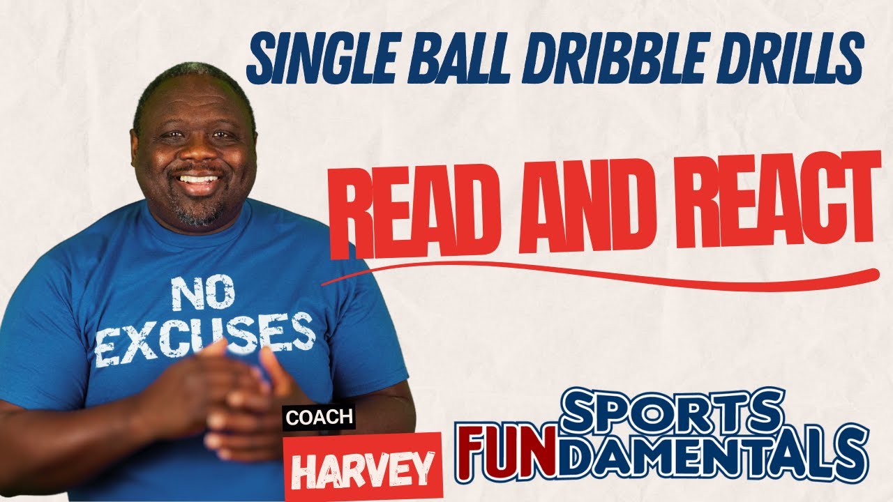  single ball dribble drills read and react youtube