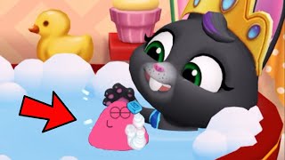 El Gato Tom Y Sus Amigos, Becca Encontró Un Bebe Pou Abandonado, My Talking Tom Friends