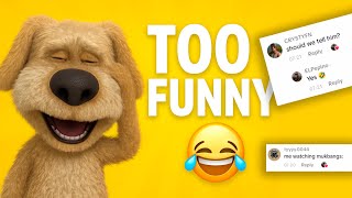 Hungry Dog Attacks Phone Ben Cant Stop Laughing Virtual Ben Reacts