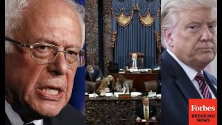 Trump lawyer response to Bernie Sanders' Impeachment Trial question causes disturbance