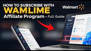 How to subscribe with Walmart Affiliate Program - Full Guide