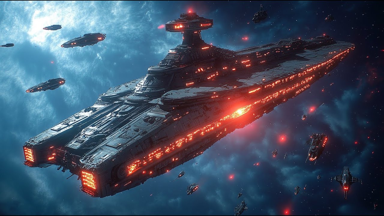 Galaktyka upadała, dopóki na wszystkich radarach nie pojawił się ludzki okręt wojenny