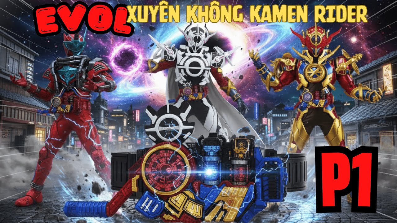 Xuyên Không Kamen Rider Bắt Đầu Với Kamen Rider Evol Phần 1 | Deka MMO
